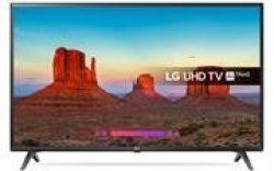 LG 43UK6300 Series 43 Ultra High Definition 4K Edgelit LED Smart Tv - 3840 X 2160 Resolution T100HZ Trumotion Frame Rate Built-in Digital Tv