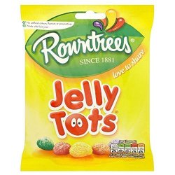 Rowntree's Jelly Tots 160G - Pack Of 2