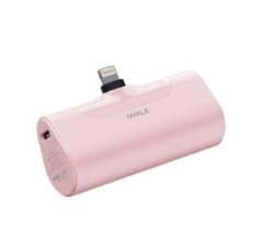 Small Portable Charger Compact Power Bank Battery Pack For Iphone Pink