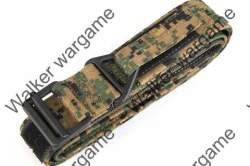 1000d Nylon Tactical Heavy Duty Belt With Cqb emergency Rescue Rigger -digital Woodland
