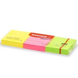 Multi-colour Neon Notes 40 X 50MM Pack Of 3
