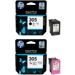 Hp 305 Black & Colour Combo Pack Ink Cartridge