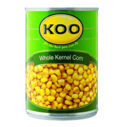 Koo Whole Kernel Corn Brine 1 X 410G