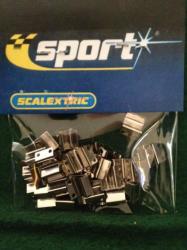 Scalextric - C8232 Side Track Clips Track Clips 1:32 Scale Nos