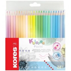 Kolores Pastel 24 Colouring Pencils
