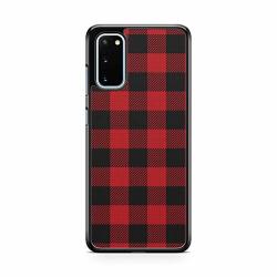 Red Plaid Case For Samsung Galaxy S21 Ultra S20 Plus S20 Fe 5G Case Custom Plaid Christmas Holidays Buffalo Plaid Phone Cover A3