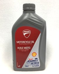 Ducati Shell Advance 15W-50 Factory Engine Oil 1 Liter 550047581