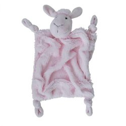 Sheep Comfort Blankie Pink