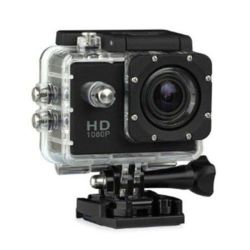 Andowl Waterproof HD Sports Action Camera 1080P - Black