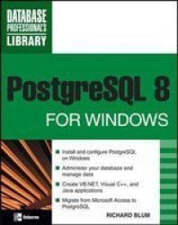 Postgresql 8 For Windows Paperback