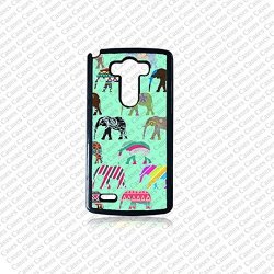Vihaan Corporation Krezy Case LG G3 Case LG G3 Phone Case Colorful Elephant LG G3 Case Cute LG G3 Cover Best LG G3 Phone Case