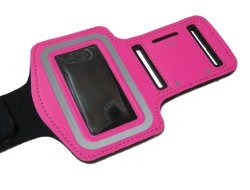 Gym Workout Sports Armband Strap For Apple Ipod Nano 7 7G 7TH Generation - Hot Pink