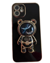 3D Cartoon Astronaut Decor Anti-crack Iphone 11 12 Phone Cover