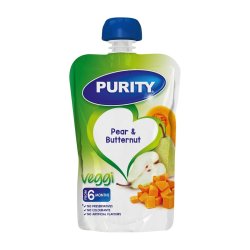 Purity Pear & Butternut Vegetable Puree 6 Months+ 110ML