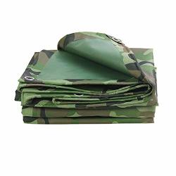 Outdoor Waterproof Heavy Duty Tarp Thicken Camouflage Canvas Sunscreen And Uv Resistant Tarpaulin For Truck Car Tent Boat Or Pool Cover Size : 1.5M X2 M