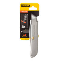 Stanley Retractable Knife + 3 Blades
