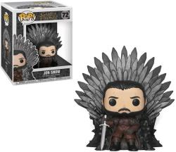 Pop Deluxe - Game Of Thrones - Jon Snow Sitting On Iron Throne