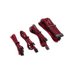 Corsair - Premium Individually Sleeved Psu Cables Starter Kit Type 4 Gen 4 - Red black