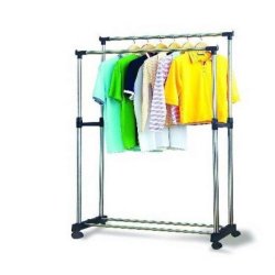 Dmart Clothing Rail Double Pole