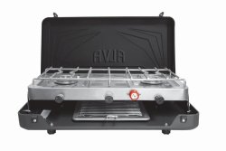 Alva Double Burner Gas Stove With Grill