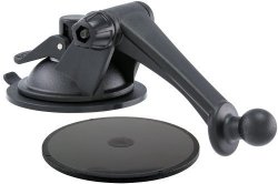 Arkon GN079WD Replacement Upgrade Or Additional Windshield Dashboard Sticky Suction Mounting Pedestal With 3-INCH Arm For Garmin Nuvi Gps