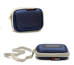 Navitech Blue Hard Protective Earphone Headphone Case For Beats By Dr. Dre Beatsx