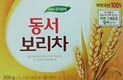 Dong Suh Korean Tea 100% Roasted Barley Tea Bag 300G X 4 Pack