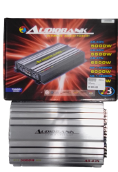 Audiobank 5000W 4CH AB43N Car Amplifier