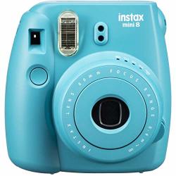 Fujifilm Instax MINI 8 Instant Camera Teal Blue Renewed