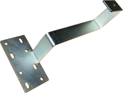 The Sun Pays Tile Roof P2000 Channel Mounting Bracket - Truss Connection