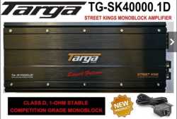 Targa TG-SK40000.1D Monoblock Amplifier 