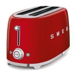Smeg Fiery Red Toaster - 4 Slice Toaster