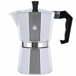 Magifft Stovetop Espresso Maker Aluminum Italian Moka Pot Coffee Maker 6-CUP 9 Oz