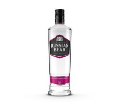 Russian Bear Wild Berry With Guarana Vodka 1 X 750 Ml