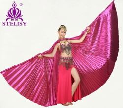 Women Belly Dance Isis Wings Oriental Design - As Picture 4 One Size