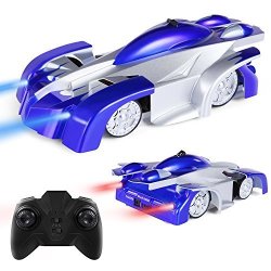 Remote Control Car Toy Rechargeable Rc Wall Climber Car For Kids Boy Girl Birthday Present With MINI Control Dual Mode 360 Rotating Stunt Car