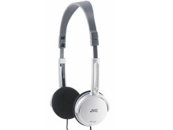 JVC Foldable Lightweight Headphones - White HA-L50-W-E