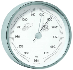 Barigo 115.1 - Modern Home Barometer Low Altitude White Dial