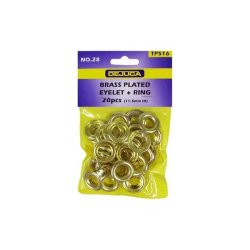 - Eyelets - Bp - NO.28 - 11.5MM - Id - 20 PACKET - 4 Pack