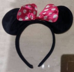 Minnie Mouse Ellisband- Pink