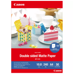 Canon Paper Double Sided Matte A4 240GSM 50 Sheets