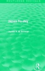 Japan To-day Hardcover