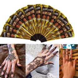 Black Natural Herbal Henna Cone Temporary Tattoo Body Art Tattoos