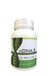 Edge Hair nDNA 8 for Men Single Bottle 60 Caps