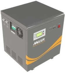 Mecer 2KW 24V 2X100A Bat Gel Includes 800W Mppt Solar Charge Controller 220VAC Battery: 6 Month Warranty SEHM12