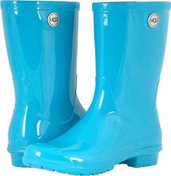 Ugg Women's Sienna Rain Boot Enamel Blue 11 M Us