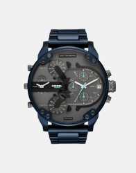 Diesel Mr Daddy 2.0 Blue S.steel Watch - One Size Fits All Blue