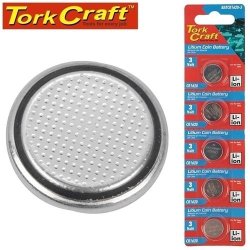 Tork Craft CR1620 3V Lithium Coin Battery X5 Pack Moq 20 BATCR1620-5