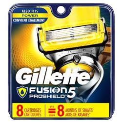 Gillette Fusion Proshield Men's Razor Blade Refills 8 Count Mens Razors Blades Packaging May Vary