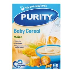 Purity Baby Cereal Maize 200G FROM6 Months